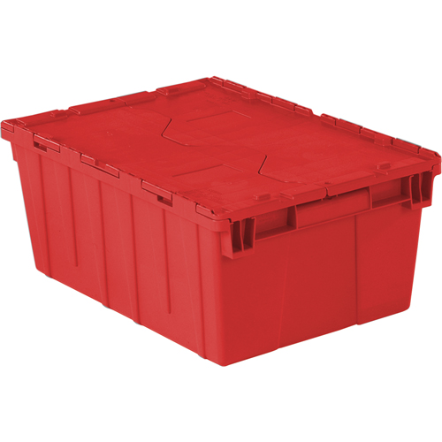 Contenants de distribution Flipak en plastique poly&eacute;thyl&egrave;ne (PE), 21,9" x 15,2" x 9,3", Rouge Groupe Belzile Dickner