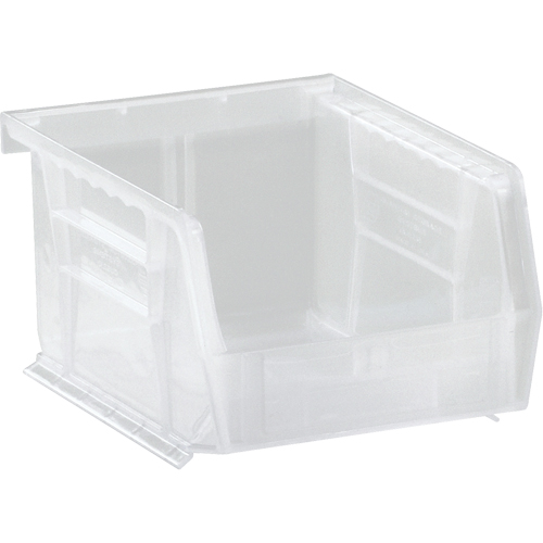 Bac transparent ultra empilable & suspendable, 4-1/8" la, 3" h x 5-3/8" p, Transparent Groupe Belzile Dickner