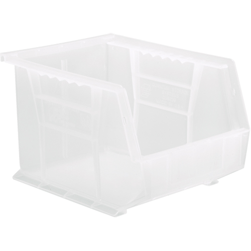 Bac transparent ultra empilable & suspendable, 8-1/4" la, 7" h x 10-3/4" p, Transparent Groupe Belzile Dickner