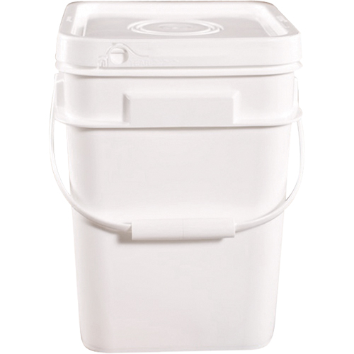 Square Pail, Plastic, 4 gal. Groupe Belzile Dickner