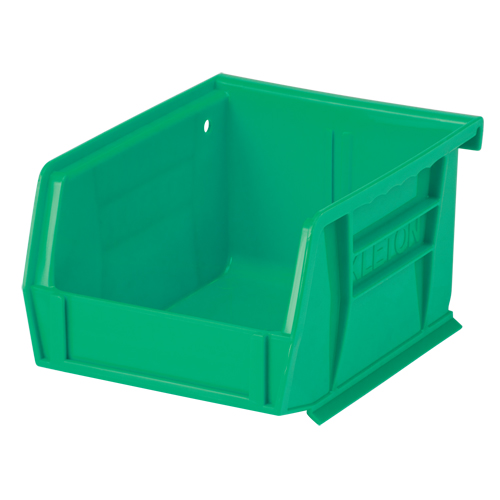 Stack & Hang Bin, 4-1/8" W x 3" H x 5-3/8" D, Green Groupe Belzile Dickner