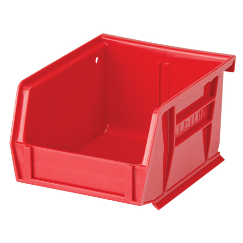Bac empilable & &agrave; suspendre, 4-1/8" la, 3" h x 5-3/8" p, Rouge Groupe Belzile Dickner