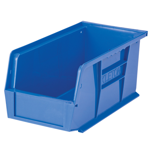 Bac empilable & &agrave; suspendre, 5-1/2" la, 5" h x 10-7/8" p, Bleu Groupe Belzile Dickner