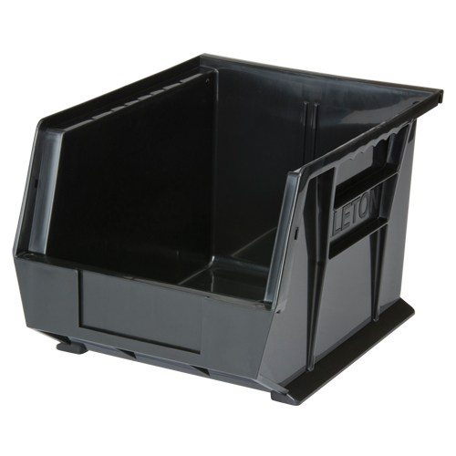 Stack & Hang Bin, 8-1/4" W x 7" H x 10-3/4" D, Black Groupe Belzile Dickner