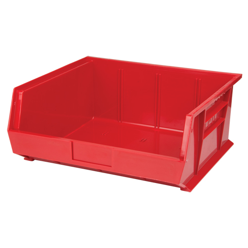 Bac empilable & &agrave; suspendre, 16-1/2" la, 7" h x 14-3/4" p, Rouge Groupe Belzile Dickner