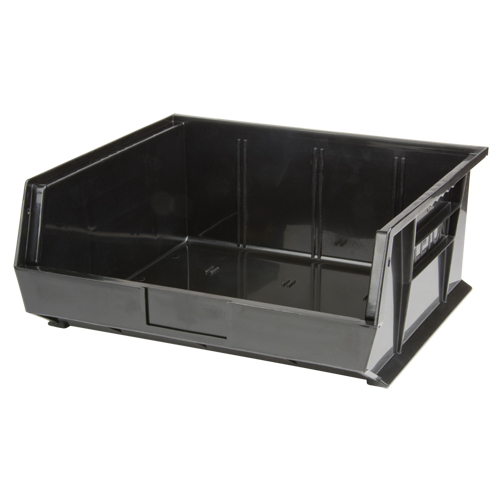 Stack & Hang Bin, 16-1/2" W x 7" H x 14-3/4" D, Black Groupe Belzile Dickner