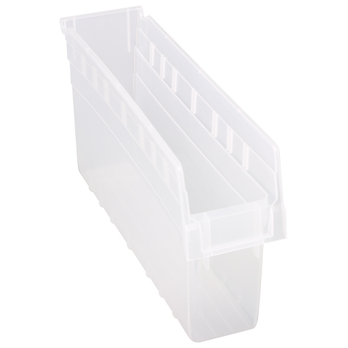 Bacs pour &eacute;tag&egrave;re Store-Max, 4-3/8" la x 8" H x 17-7/8" p, Transparent, Capacit&eacute; 56 lb Groupe Belzile Dickner
