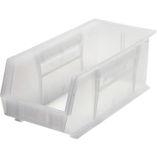 Bacs ultra empilable & suspendable, 8-1/4" la, 7" h x 18" p, Transparent Groupe Belzile Dickner