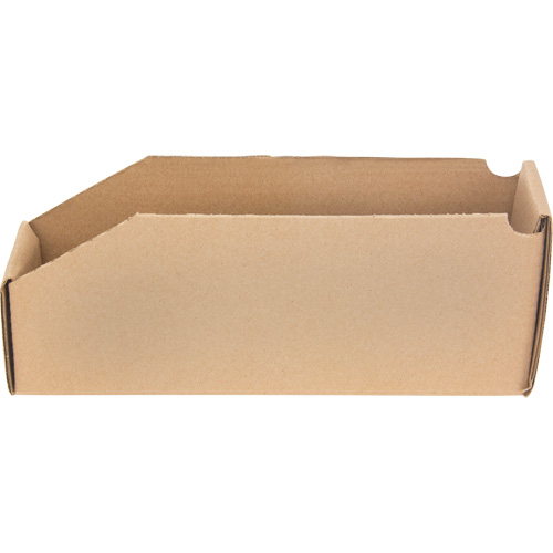 Deep Corrugated Parts Bins, 2-7/8" W x 11-1/4" D x 4-1/2" H, Beige Groupe Belzile Dickner