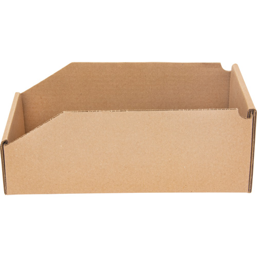 Boîtes profondes en carton ondul&eacute;, 5-3/4" la x 11-1/4" p x 4-1/2" h, Beige Groupe Belzile Dickner