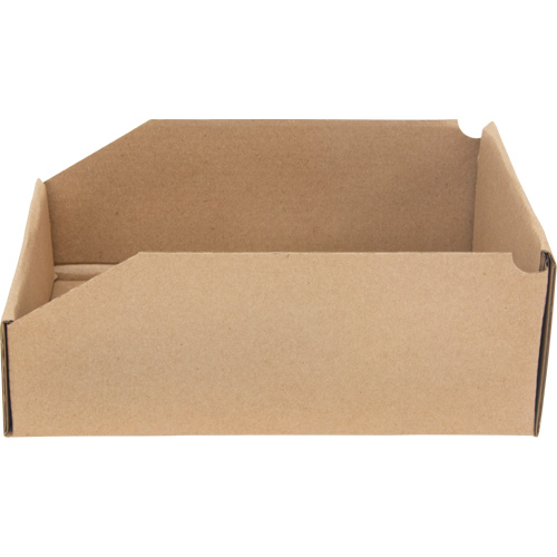 Boîtes profondes en carton ondul&eacute;, 8-3/4" la x 11-1/4" p x 4-1/2" h, Beige Groupe Belzile Dickner