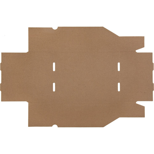 Boîtes profondes en carton ondul&eacute;, 8-3/4" la x 11-1/4" p x 4-1/2" h, Beige Groupe Belzile Dickner