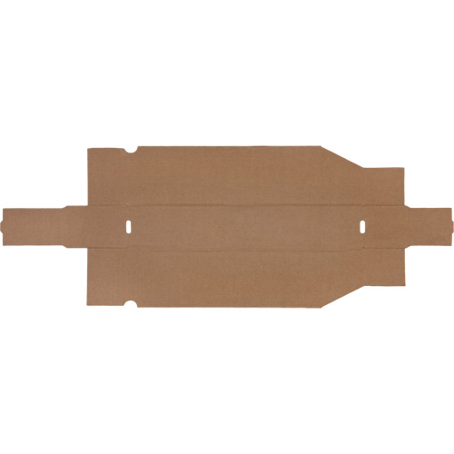 Deep Corrugated Parts Bins, 1-7/8" W x 17-1/8" D x 4-1/2" H, Beige Groupe Belzile Dickner