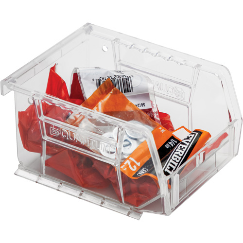 Bacs tr&egrave;s transparents Ultra, 4-1/8" la, 3" h x 5-3/8" p, Transparent Groupe Belzile Dickner