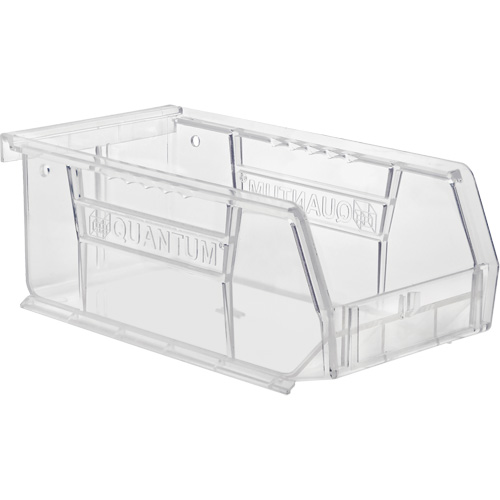 Crystal Clear Ultra Bins, 4-1/8" W x 3" H x 7-3/8" D, Clear Groupe Belzile Dickner