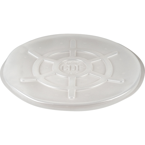 Couvercles protecteurs pour barils, Dessus ouvert, Convient aux 55 gal. US (45 gal. imp.), Transparent Groupe Belzile Dickner