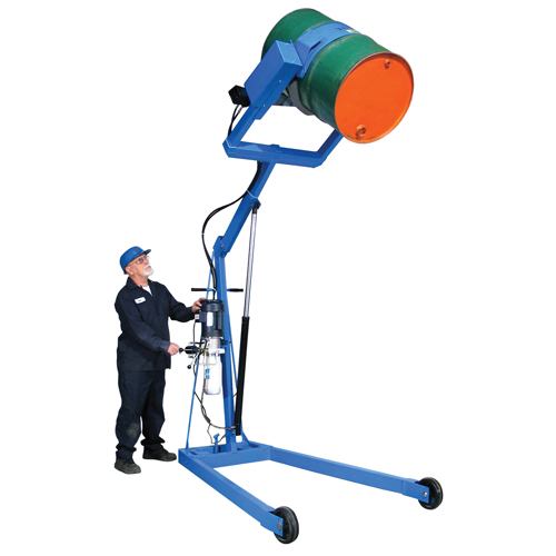 Hydra-Lift Drum Handlers, 55 US gal. (45 Imperial Gal.) Capacity Groupe Belzile Dickner