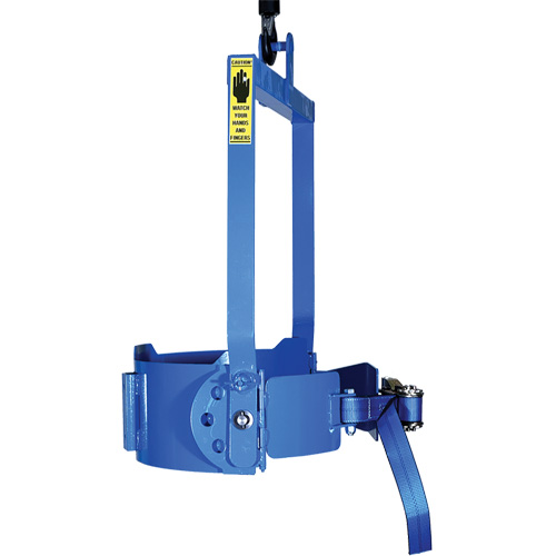 Ensemble de l&egrave;ve-baril manuel inclinable, Baril de 55 gal. US (45 gal. imp.), Capacit&eacute; 800 lb/363 kg Groupe Belzile Dickner