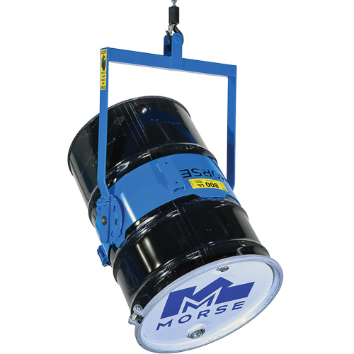 Ensemble de l&egrave;ve-baril manuel inclinable, Baril de 55 gal. US (45 gal. imp.), Capacit&eacute; 800 lb/363 kg Groupe Belzile Dickner