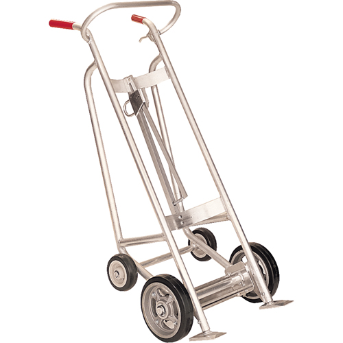 Drum Truck with Hand Brake, Aluminum Construction, 25 - 55 US Gal. (20 - 45 Imperial Gal.) Groupe Belzile Dickner