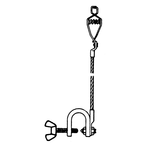 Light-Duty Bonding & Grounding Wire Assemblies - Alligator Clip & Small C-Clamps Groupe Belzile Dickner