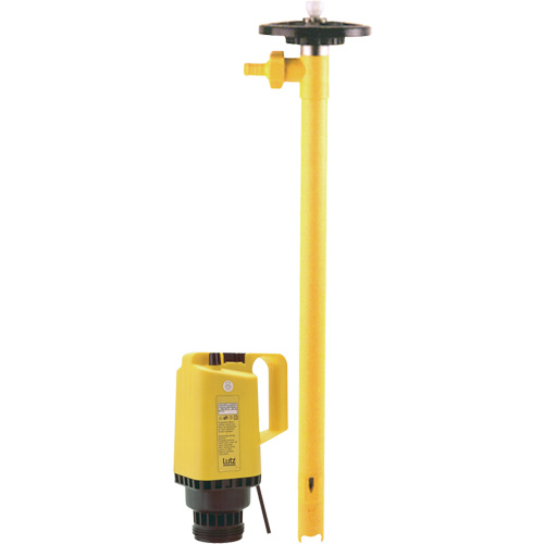 Pompes &agrave; tambour &eacute;lectriques, Polypropyl&egrave;ne, 24 gal./min Groupe Belzile Dickner