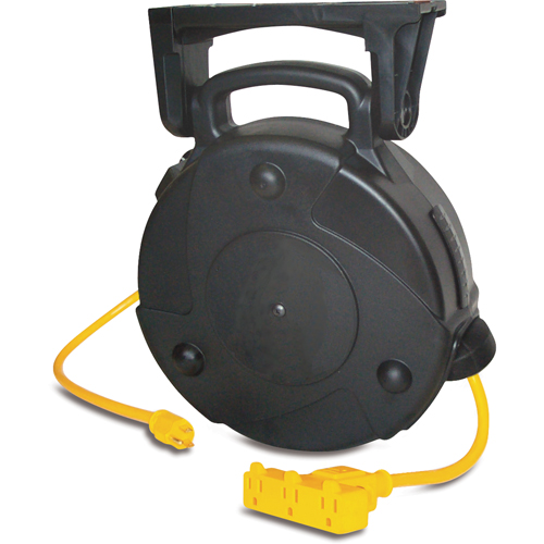 Industrial Cord Reels, 40', SJTW, 12/3 Gauge, 15 A Groupe Belzile Dickner