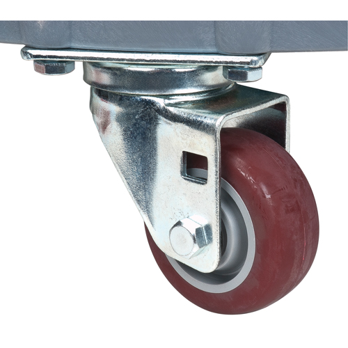 Socle roulant pour baril de confinement des fuites, 24,25" dia. X 7,625" h, Cap. de d&eacute;versement 1,5 gal. US Groupe Belzile Dickner