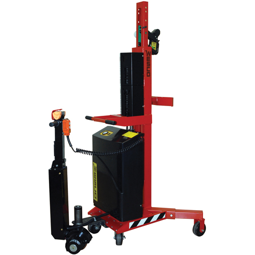 Manipulateur ergonomique de baril &agrave; lev&eacute;e et entraînement motoris&eacute;s, DM-100-PLD, 30 - 85 gal. US (25 - 70 gal. imp.) Groupe Belzile Dickner