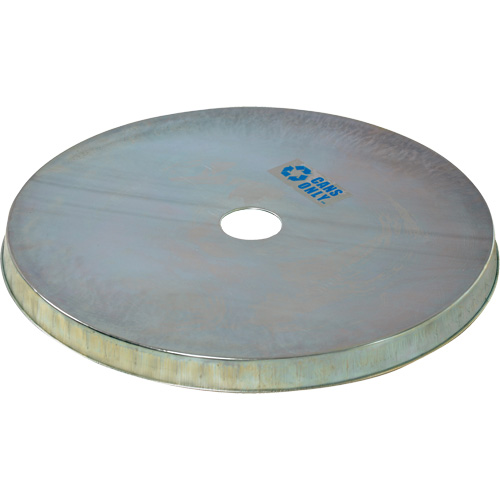 Galvanized Steel Drum Cover with Can Opening Groupe Belzile Dickner
