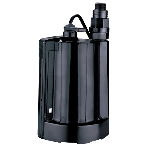 Pompe utilitaire submersible automatique, 1/3 CV, 2160 gal./h, 115 V, 4 A Groupe Belzile Dickner