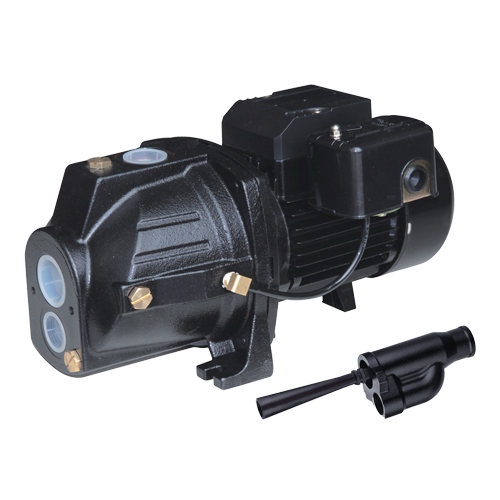 Dual Voltage Cast Iron Convertible Jet Pump, 230 V, 920 GPH, 1 HP Groupe Belzile Dickner