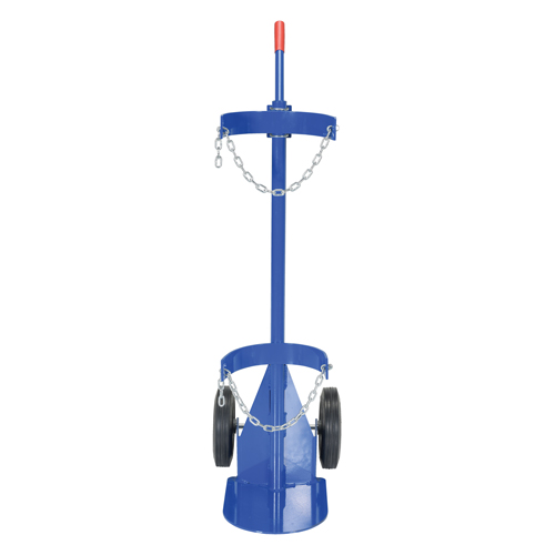 Chariot pour bouteille de gaz, Roues Caoutchouc, Base de 12" la x 15-1/2" lo, 500 lb Groupe Belzile Dickner