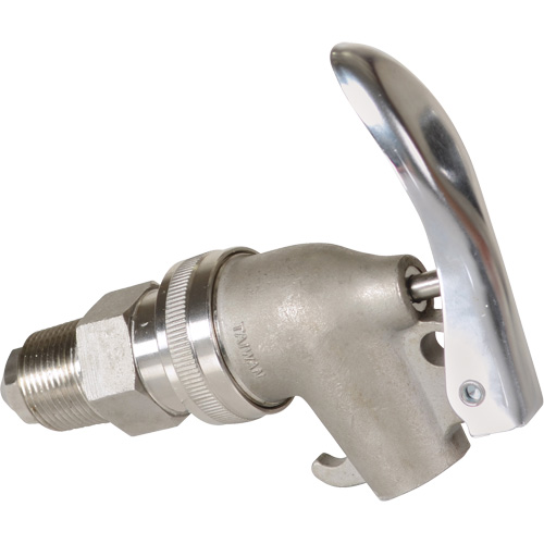 Manual Drum Faucet, Stainless Steel, 3/4" NPT Groupe Belzile Dickner