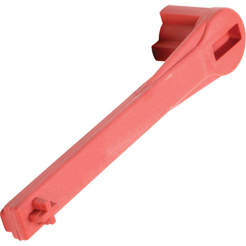 Cl&eacute; pour bouchon-&eacute;crou sp&eacute;cialis&eacute;e &agrave; un seul c&ocirc;t&eacute;, Ouverture de 1-1/4", Poign&eacute;e 8", Nylon anti&eacute;tincelles Groupe Belzile Dickner