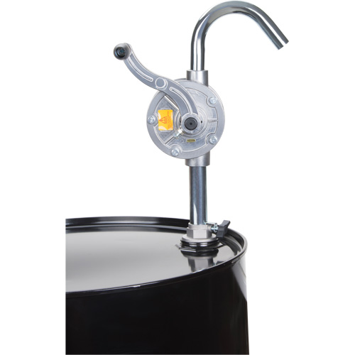 Pompe rotative pour baril, Aluminium, Pour capacit&eacute; 5-55 gal., 9,5 oz/course Groupe Belzile Dickner