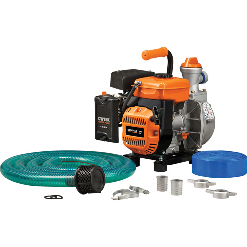Trousse de pompe &agrave; eau propre, 80 gal./min, 79 cc, 4 cycles OHV Groupe Belzile Dickner