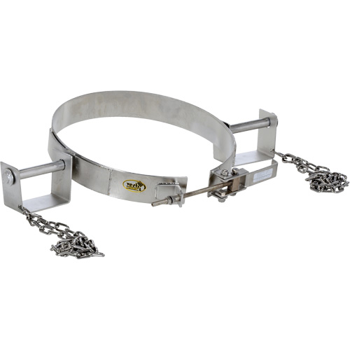 Tilting Drum Ring, 30 US Gal. (24.98 Imperial Gal.) Drum Size, 1200 lbs./544 kg Cap. Groupe Belzile Dickner