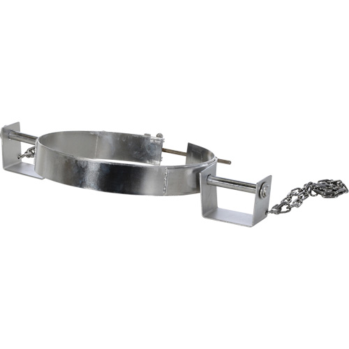 Tilting Drum Ring, 30 US Gal. (24.98 Imperial Gal.) Drum Size, 1200 lbs./544 kg Cap. Groupe Belzile Dickner