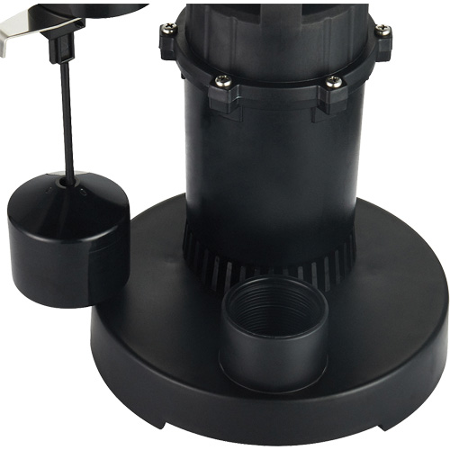 Thermoplastic Submersible Sump Pump, 2560 GPH, 115 V, 4.6 A, 1/3 HP Groupe Belzile Dickner