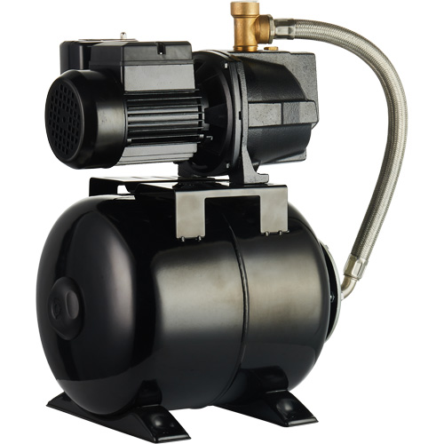Shallow Well Jet Pump C/W Pressure Tank, 115 V/230 V, 790 GPH, 1/2 HP Groupe Belzile Dickner