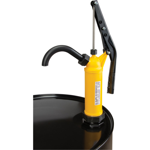 Pompe &agrave; baril de type levier, Polypropyl&egrave;ne, 14 oz/course, Pour barils de 5-55 gal. Groupe Belzile Dickner