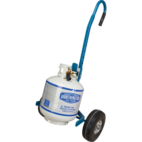 Cylinder Cart, Flat-Free Wheels, 15-1/2" W x 14-1/4" L Base, 600 lbs. Groupe Belzile Dickner