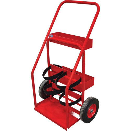Hot Works Fire Prevention Cart, Semi-Pneumatic Wheels, 17.75" W x 8.9" L Base, 100 lbs. Groupe Belzile Dickner