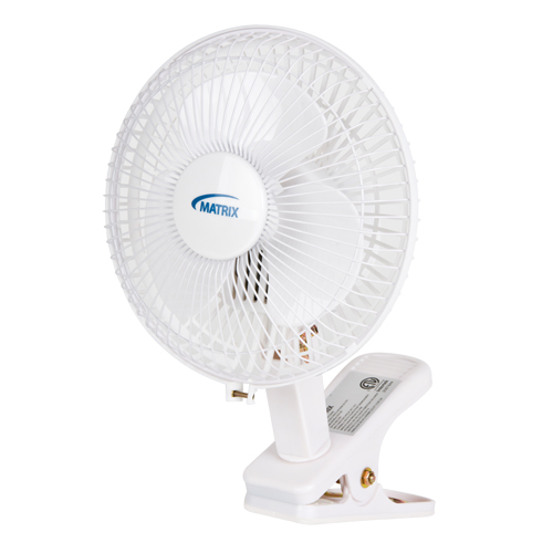 Clip-On & Desk Fan, 6" Diameter, 2 Speeds Groupe Belzile Dickner
