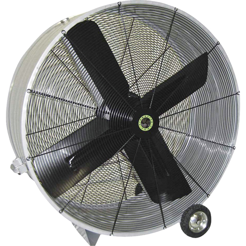 Ventilateurs tambour &agrave; entraînement par courroie, Industriel, 1 vitesses, Diam&egrave;tre de 48" Groupe Belzile Dickner