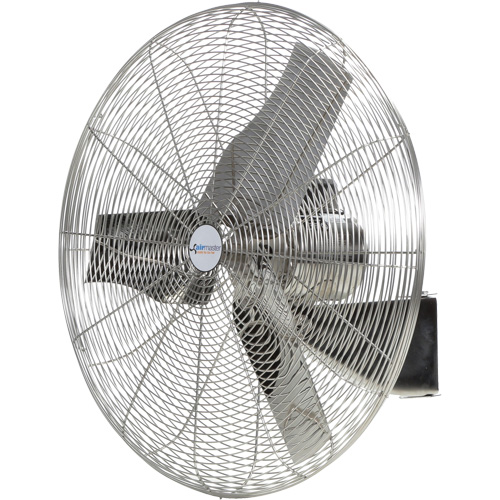 Stainless Steel Food Service Washdown Air Circulating Fans, Industrial, 1 Speed, 30" Diameter Groupe Belzile Dickner
