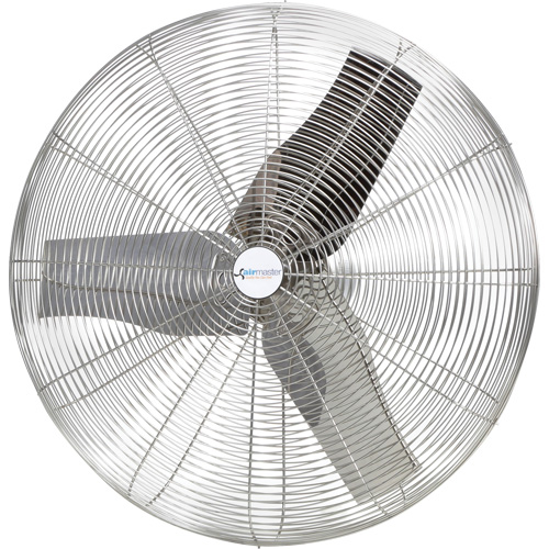 Stainless Steel Food Service Washdown Air Circulating Fans, Industrial, 1 Speed, 30" Diameter Groupe Belzile Dickner