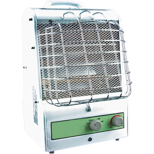 Portable Utility Heater, Fan/Radiant Heat, Electric, 5120 Groupe Belzile Dickner