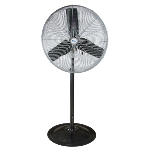 Ventilateur oscillant sur socle avec moteur &eacute;tanche &agrave; l'eau, Robuste, 3 Vitesses, Diam&egrave;tre de 30" Groupe Belzile Dickner
